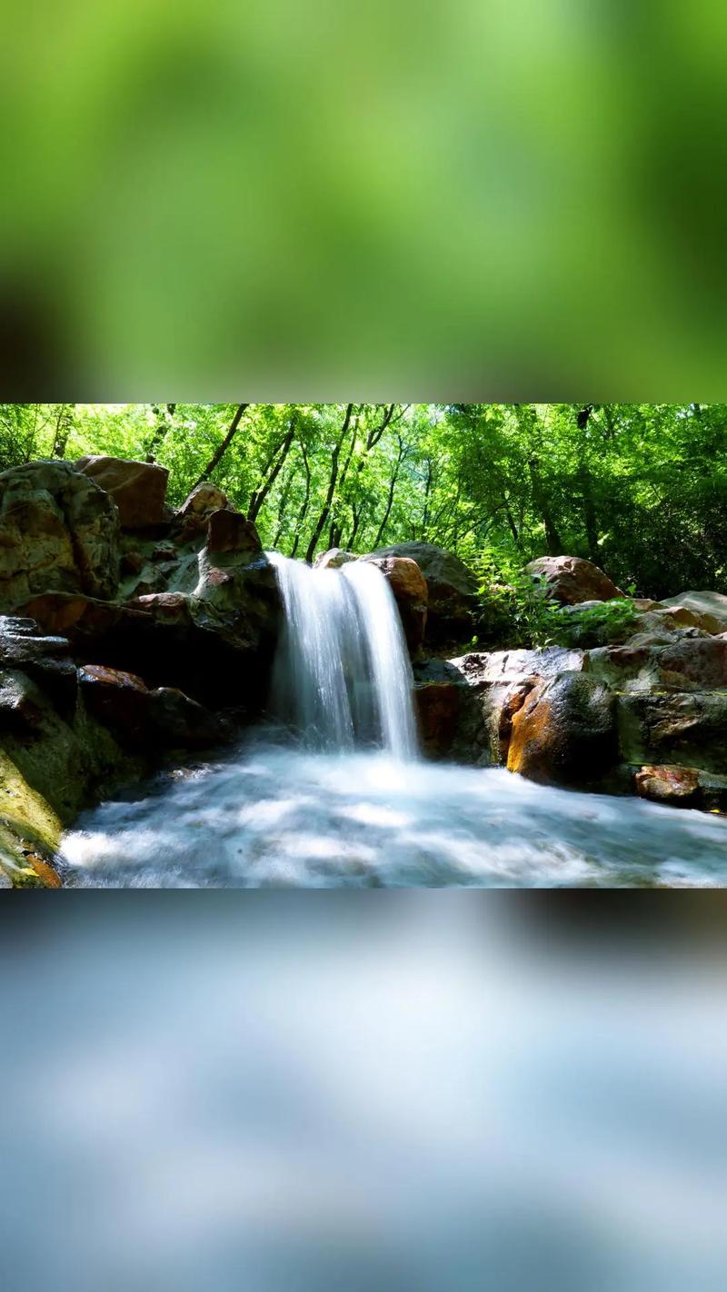 春游熊河風(fēng)景區(qū) 感受大自然 青山綠水 