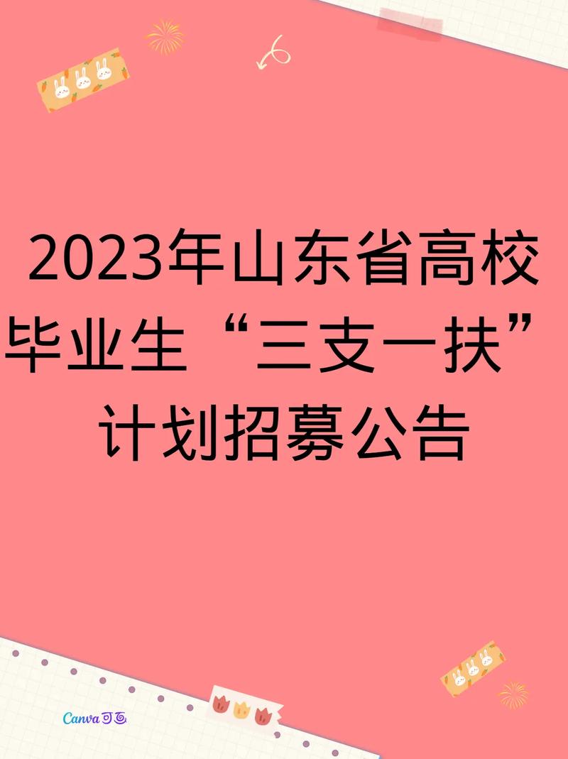 2025年山東省高校畢業(yè)生“三支一扶”計(jì)劃招募公告