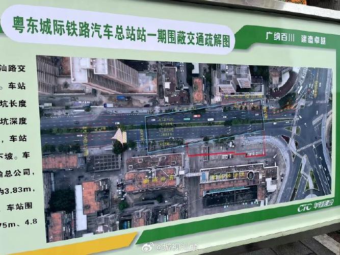 粵東城際地下車站新進展！汽車總站開始圍護結(jié)構(gòu)施工，時長共27秒