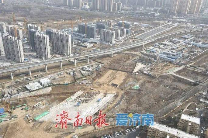 濟(jì)南奧體西路北延工程進(jìn)展#濟(jì)南城市規(guī)劃