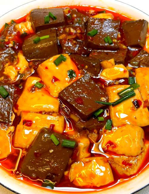 鴨血豆腐，都流口水了，做出來原來這么簡單
